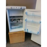 Réfrigérateur Unique 3,4' cu. au gaz propane, 12 V et 110 V  BLANC