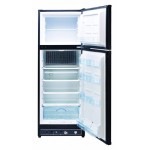 Réfrigérateur Unique 10' cu. au gaz & 110V BLANC 